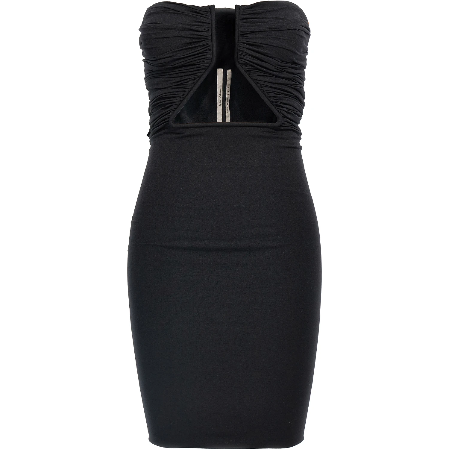 Black Nylon Short Dress