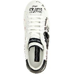 Bicolor Calfskin Sneakers