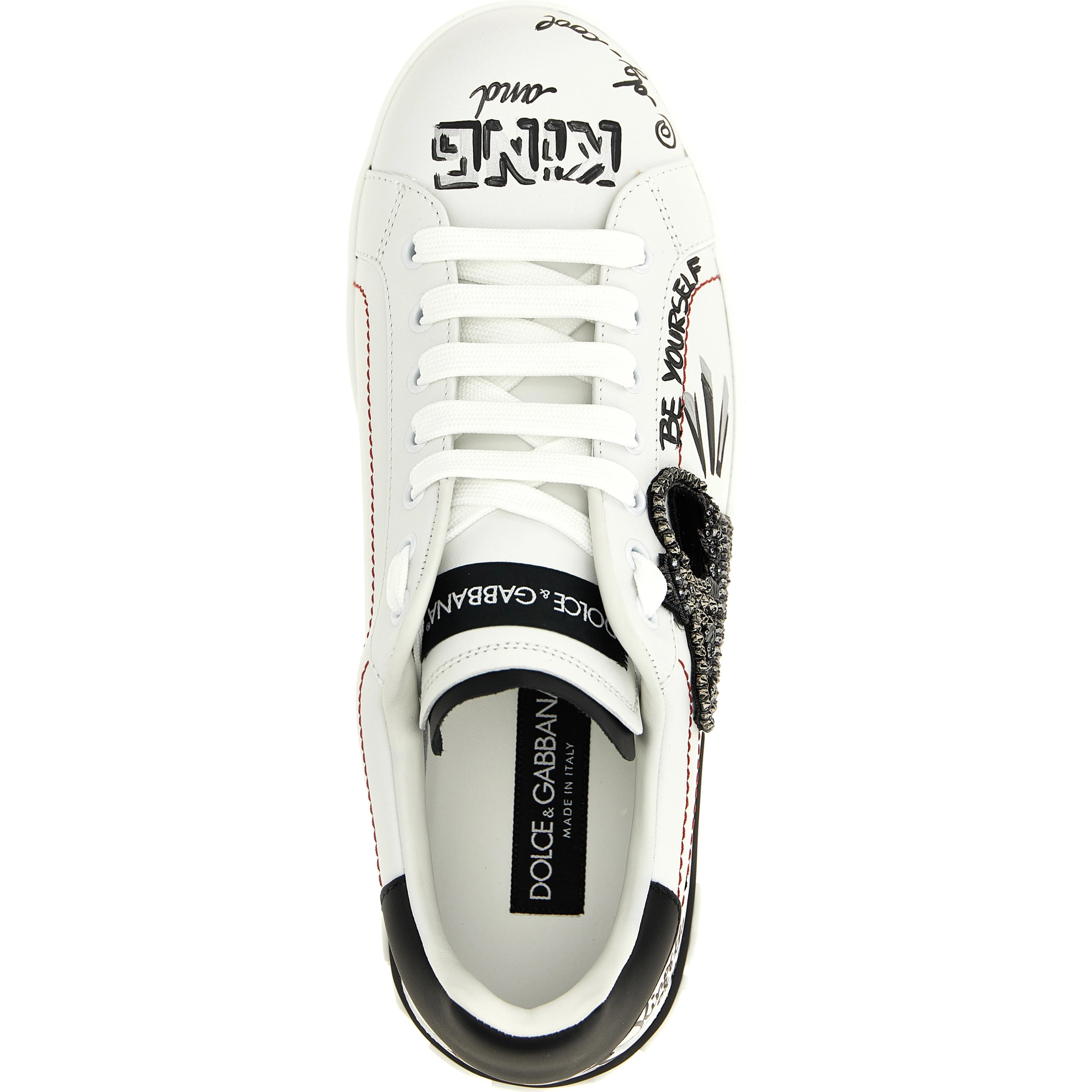 Bicolor Calfskin Sneakers