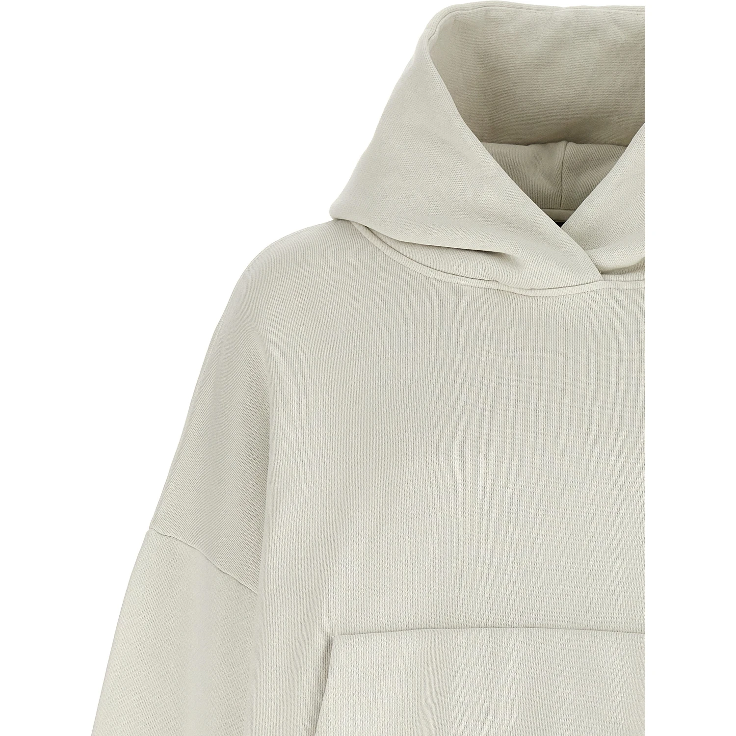 Beige Cotton Sweatshirt
