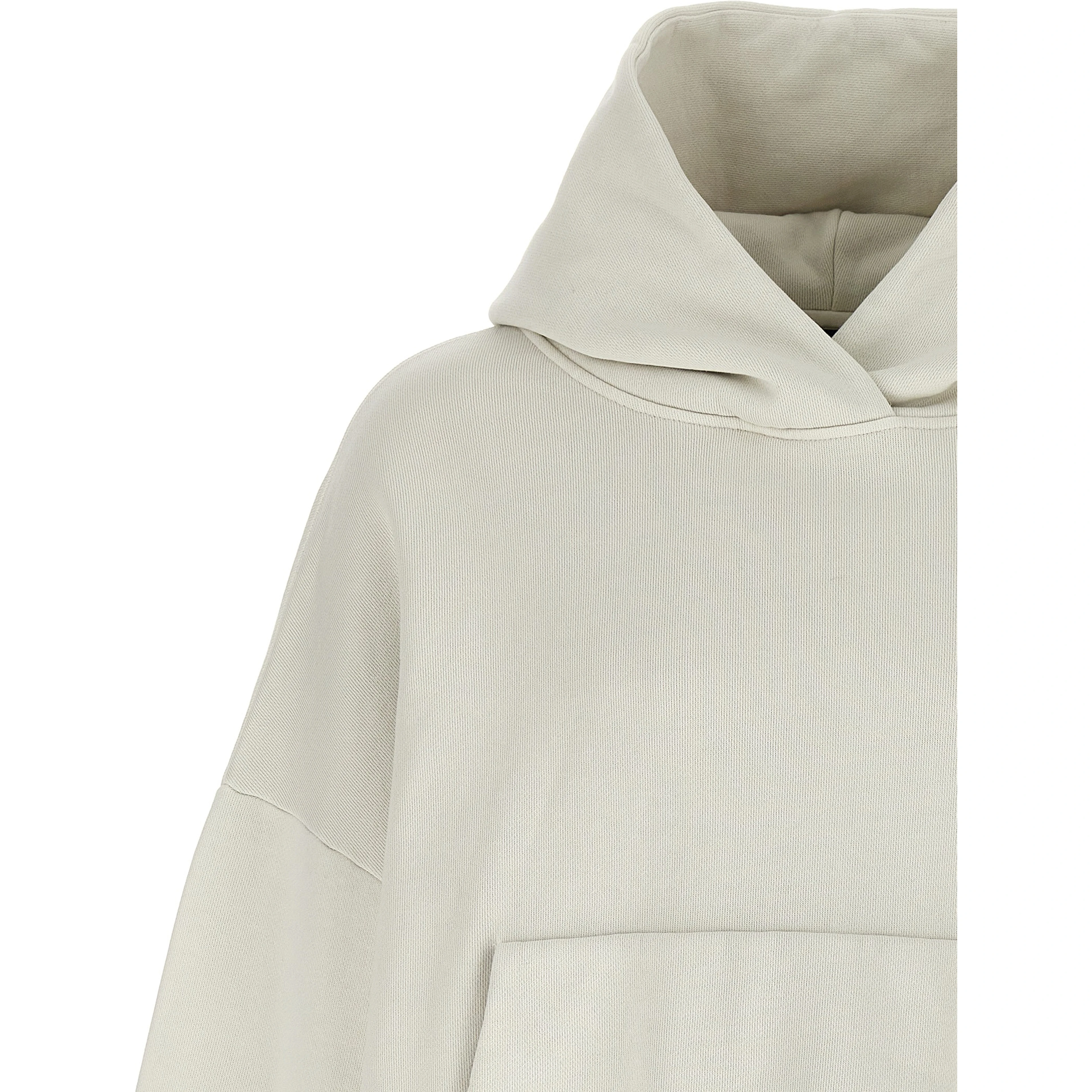 Beige Cotton Sweatshirt