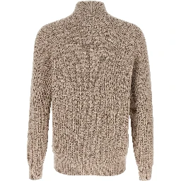 Beige Cotton Cardigan