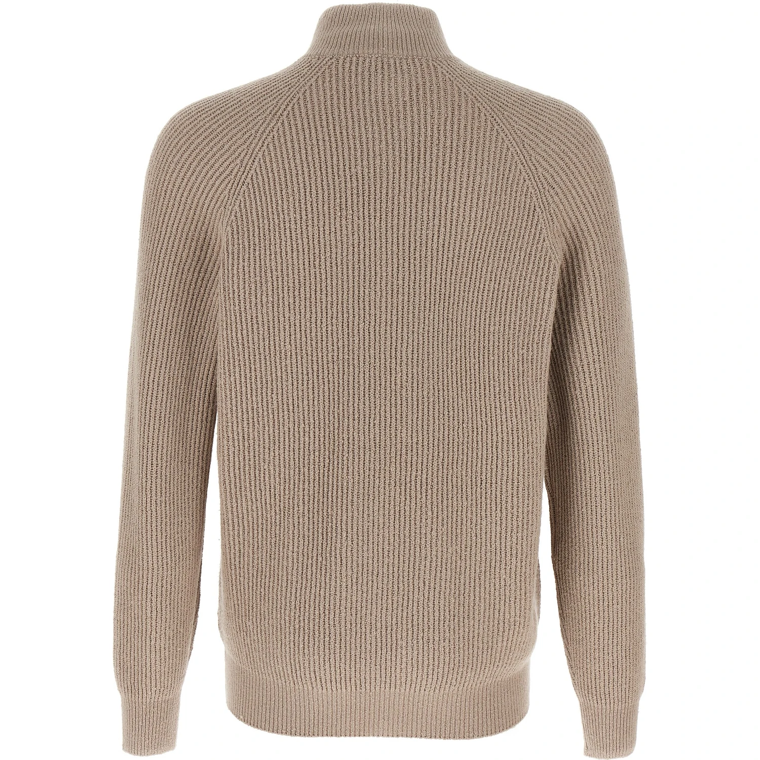 Beige Cotton Cardigan