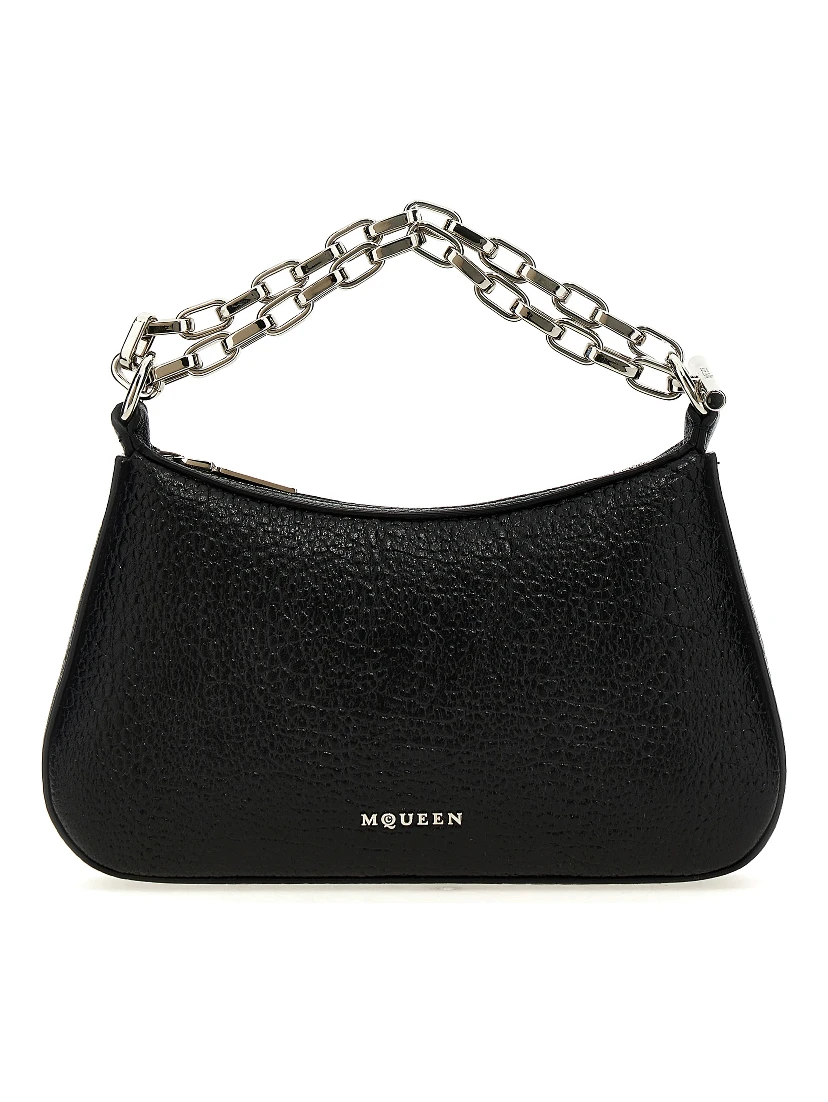 Black Lamb Leather Handbag