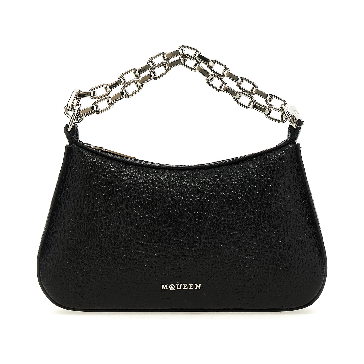 Black Lamb Leather Handbag