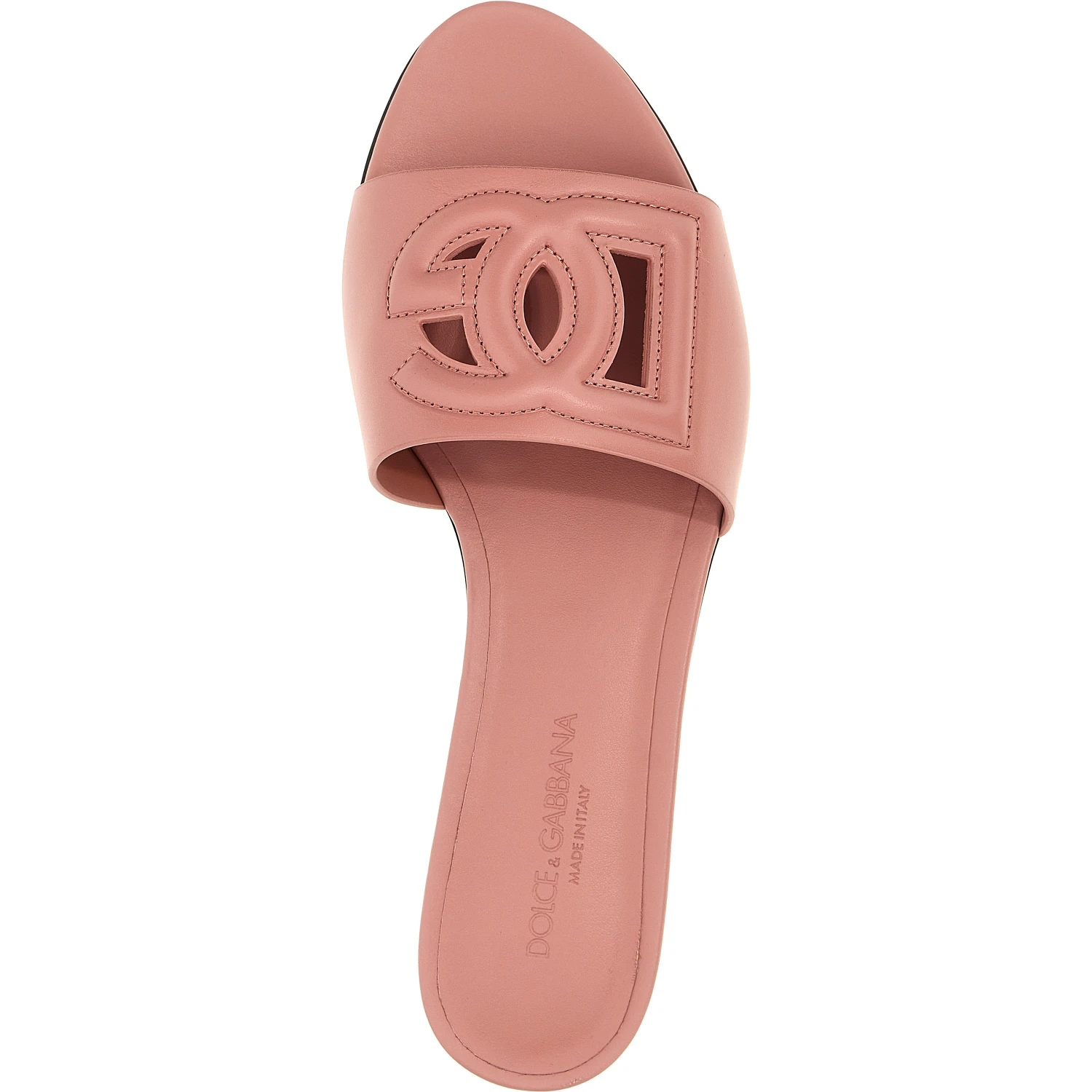 Multicolor Calfskin Slides
