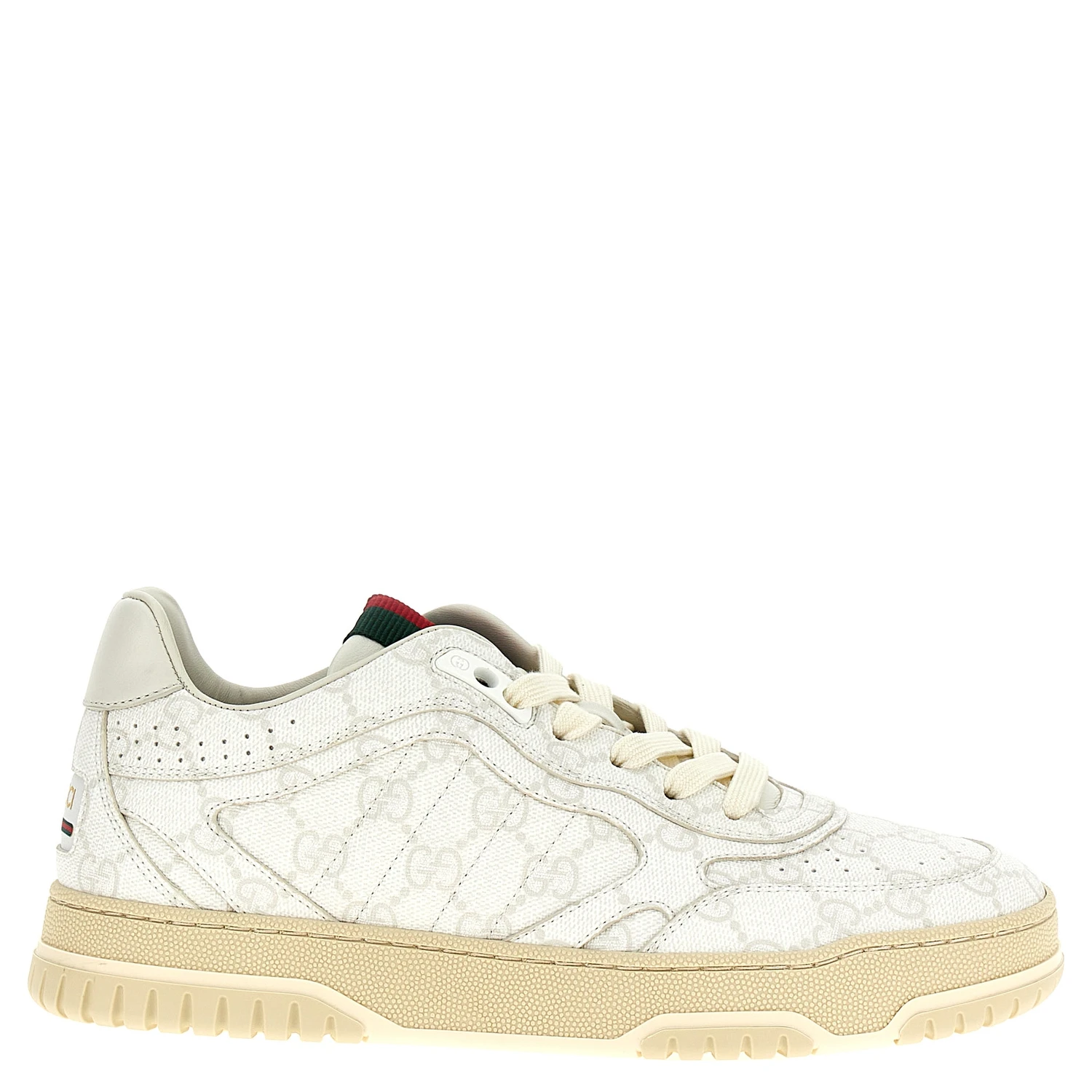 White Polyethylene Sneakers