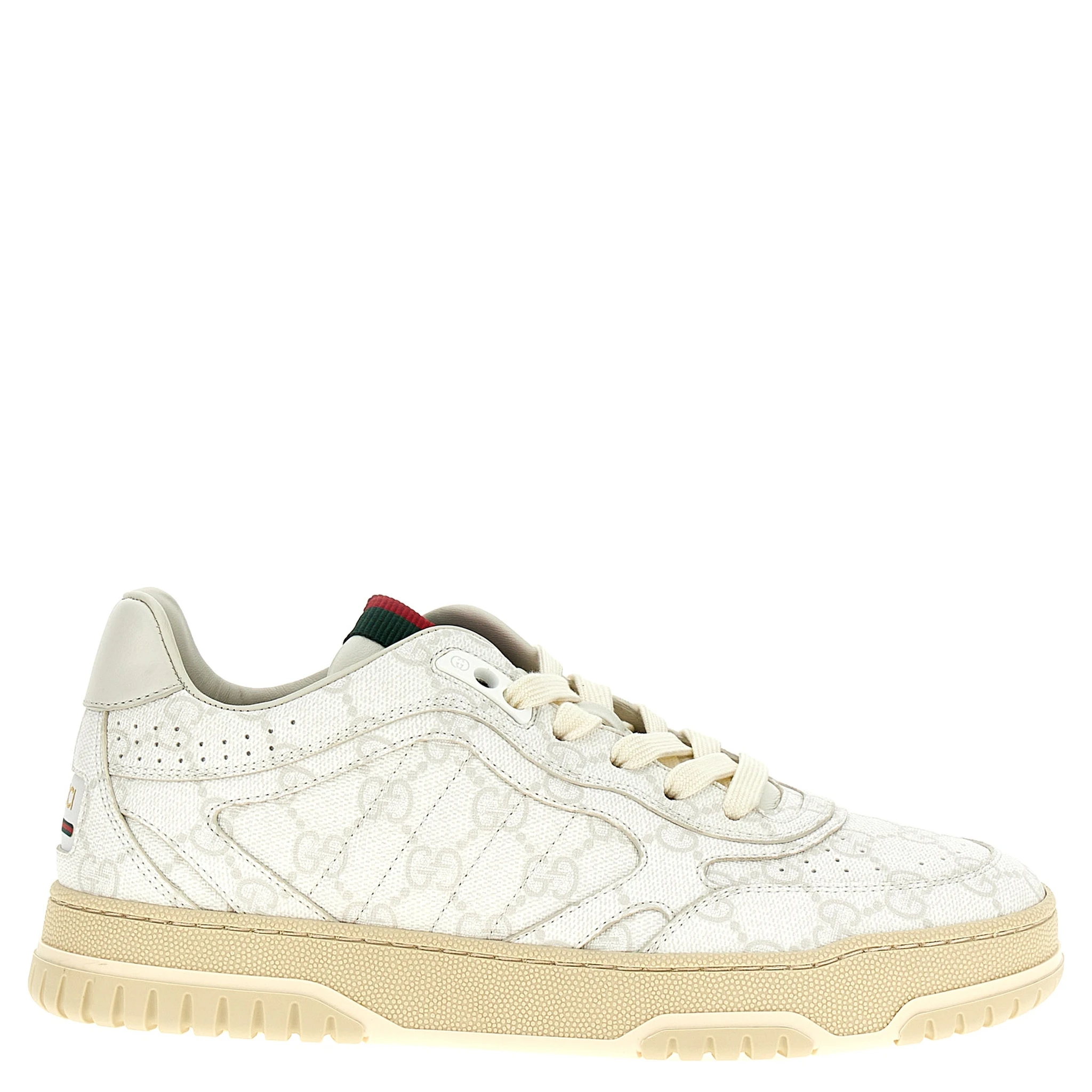 White Polyethylene Sneakers