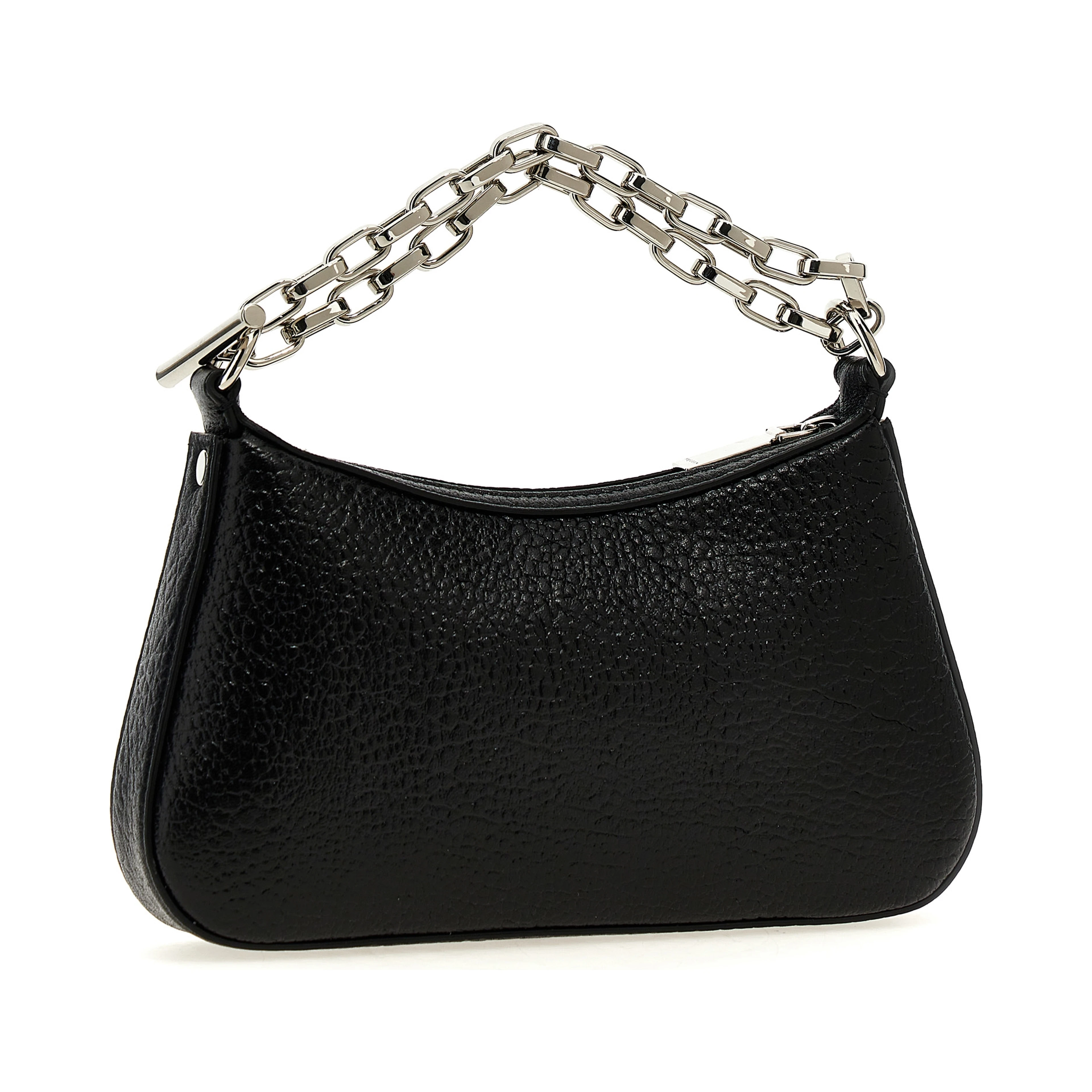 Black Lamb Leather Handbag