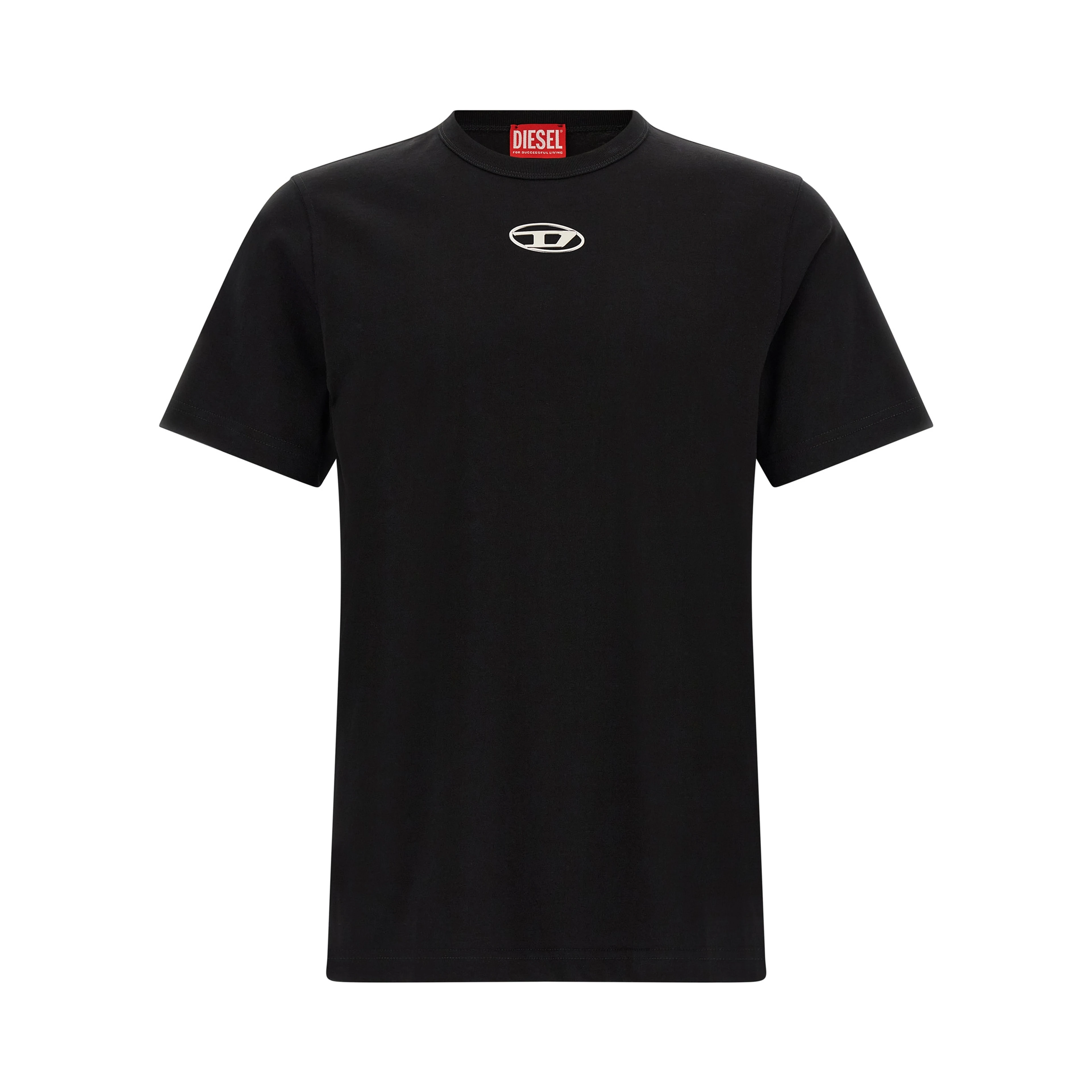 Black Cotton T-Shirt