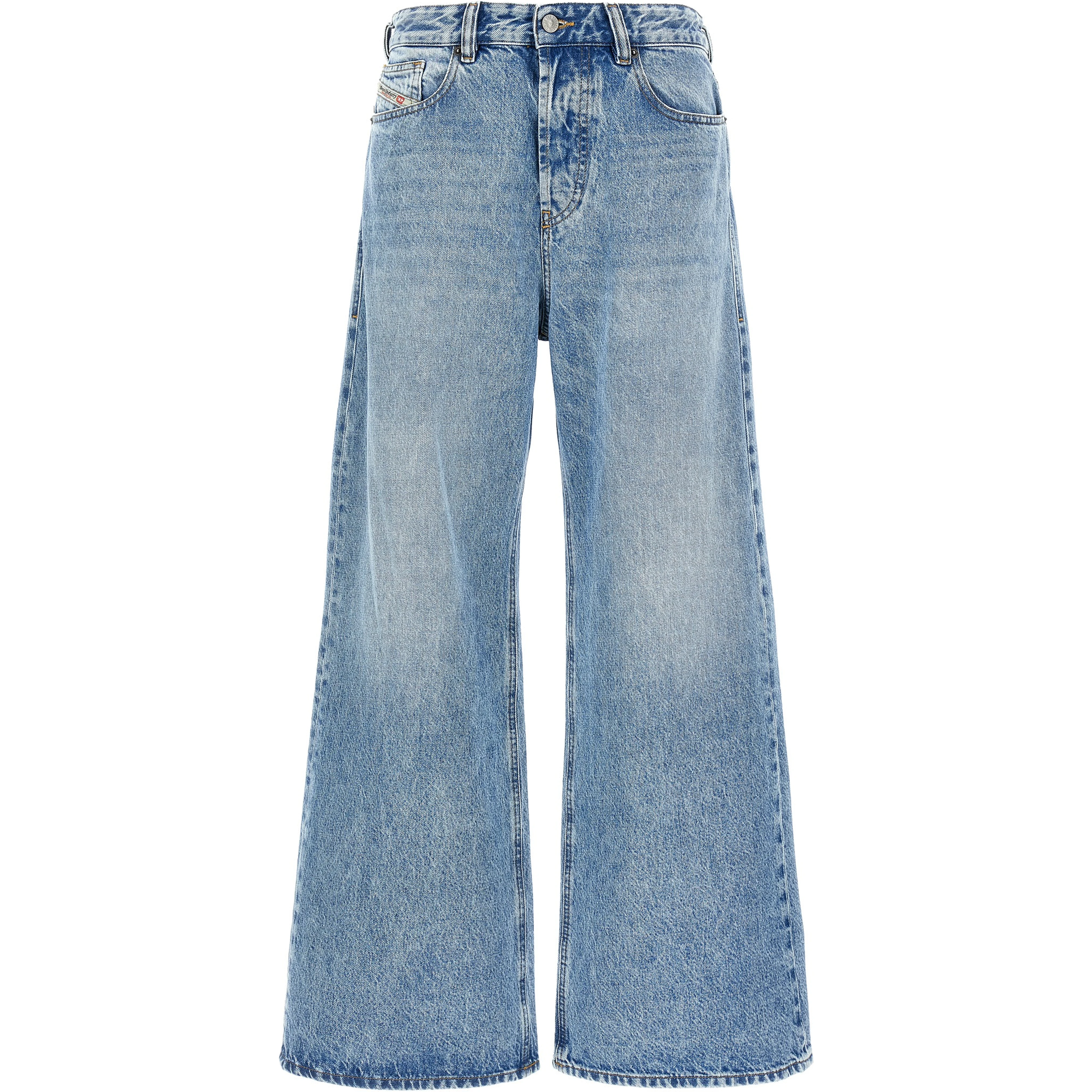 Blue Cotton Jeans Denim