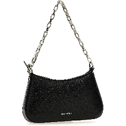 Black Lamb Leather Handbag