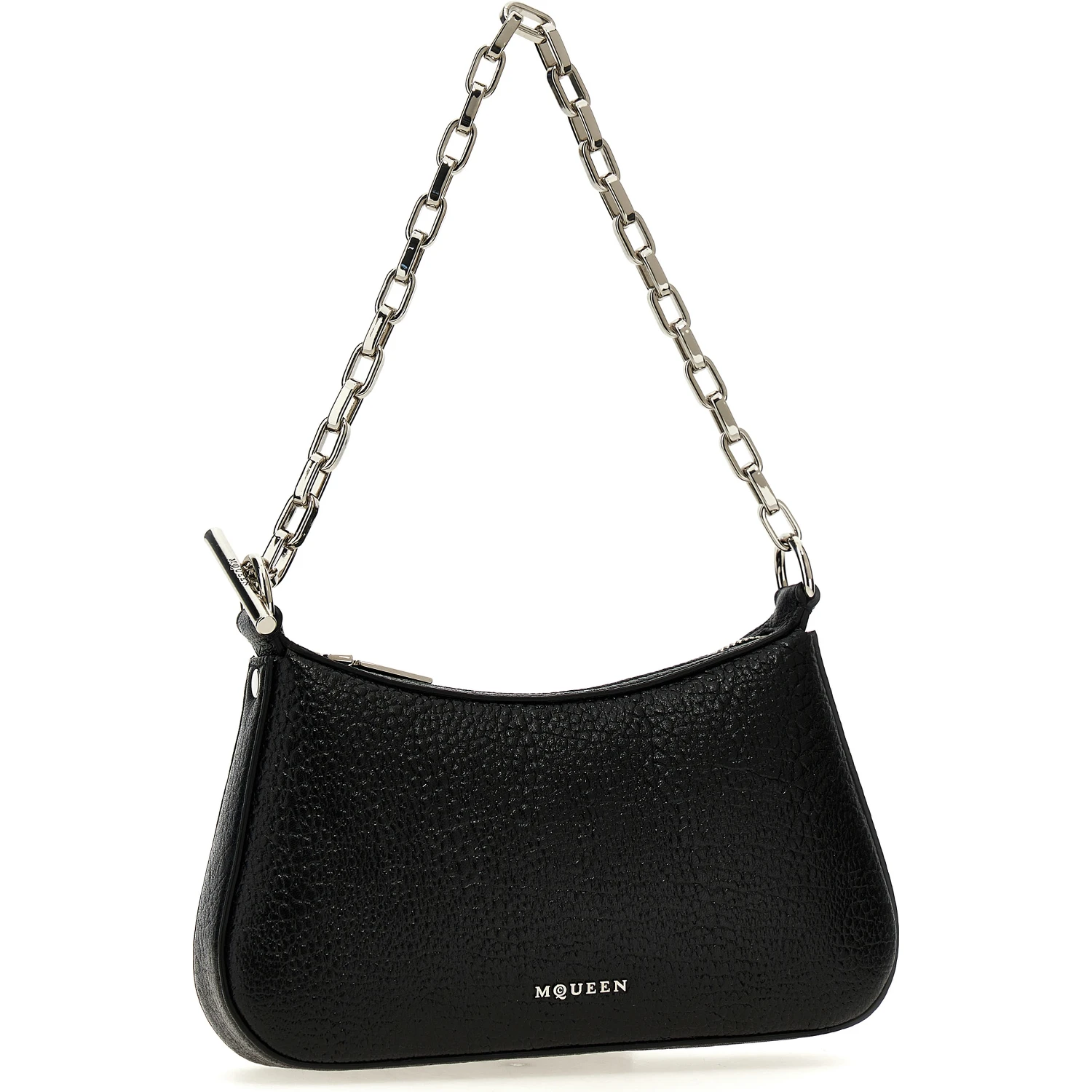 Black Lamb Leather Handbag