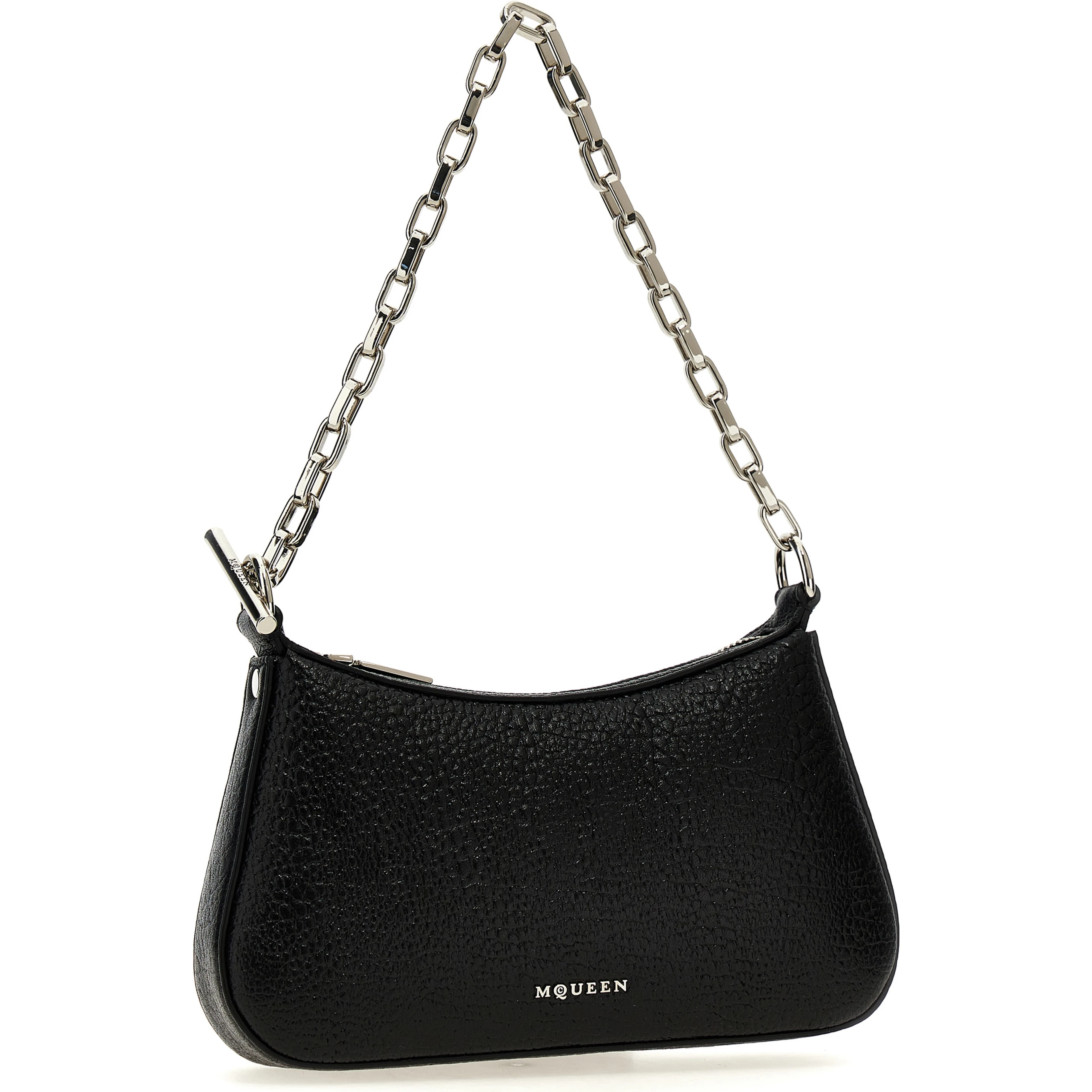 Black Lamb Leather Handbag