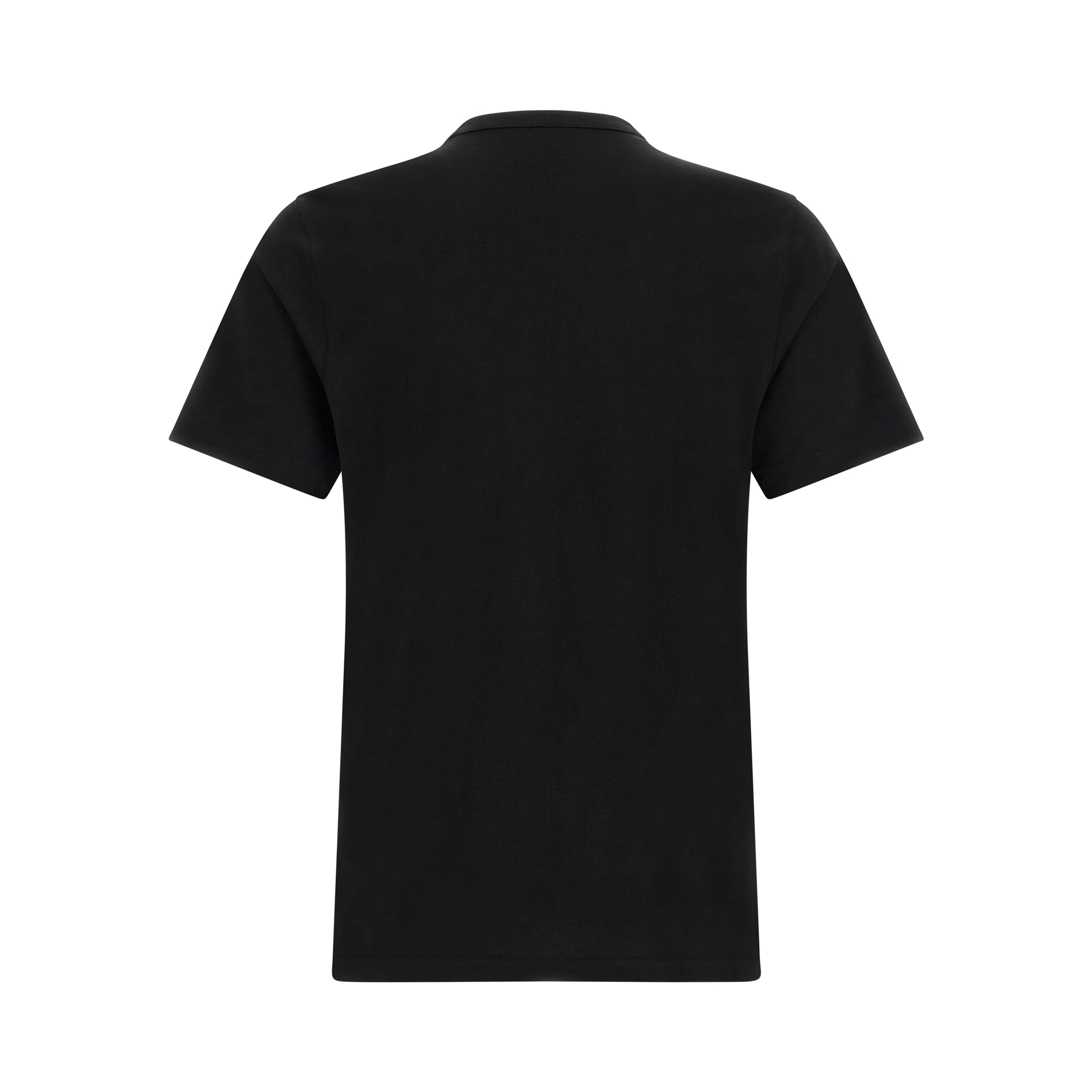 Black Cotton T-Shirt