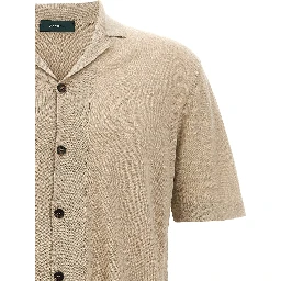 Beige Linen Blouse