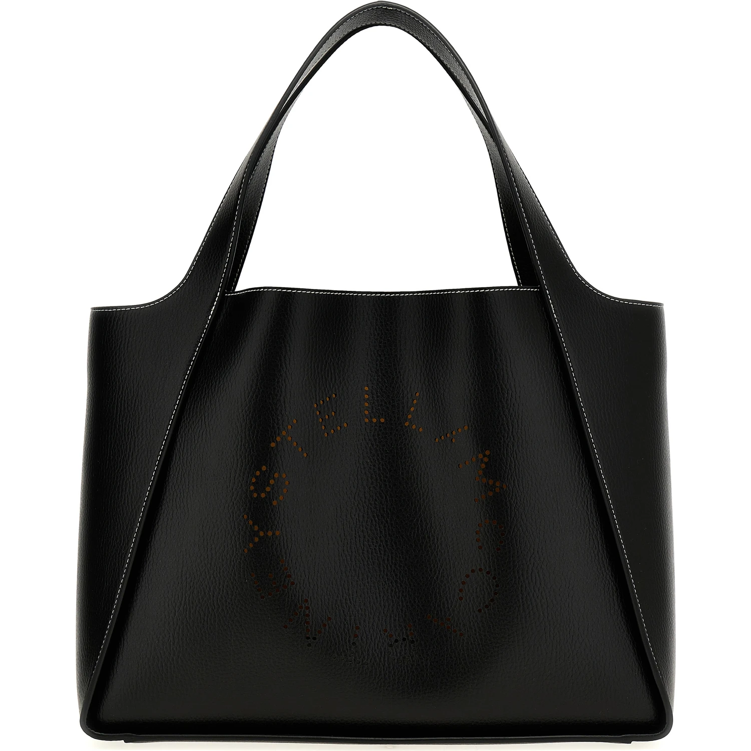 Black Polyamide Tote Bag