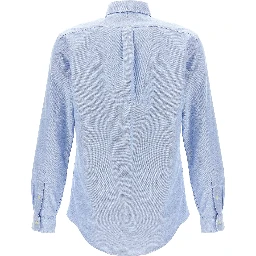 Blue Cotton Blouse