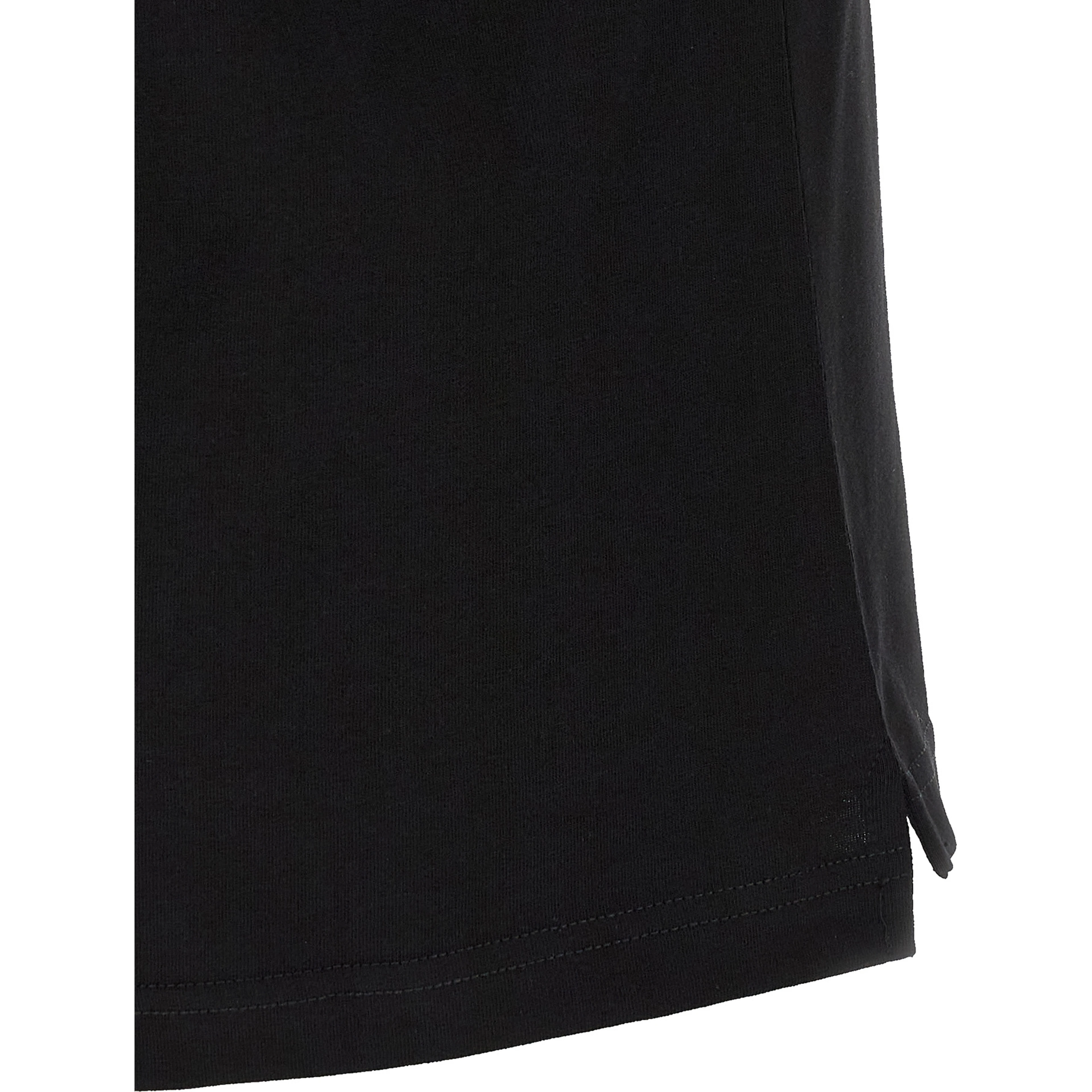 Black Cotton T-Shirt