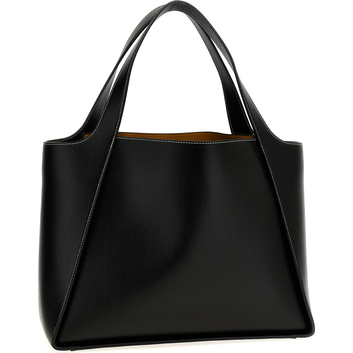 Black Polyamide Tote Bag