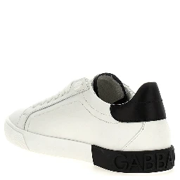 Multicolor Calfskin Low Top Sneakers