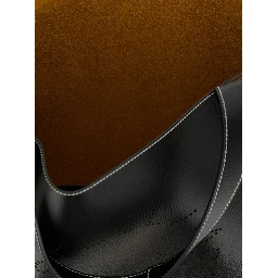 Black Polyamide Tote Bag