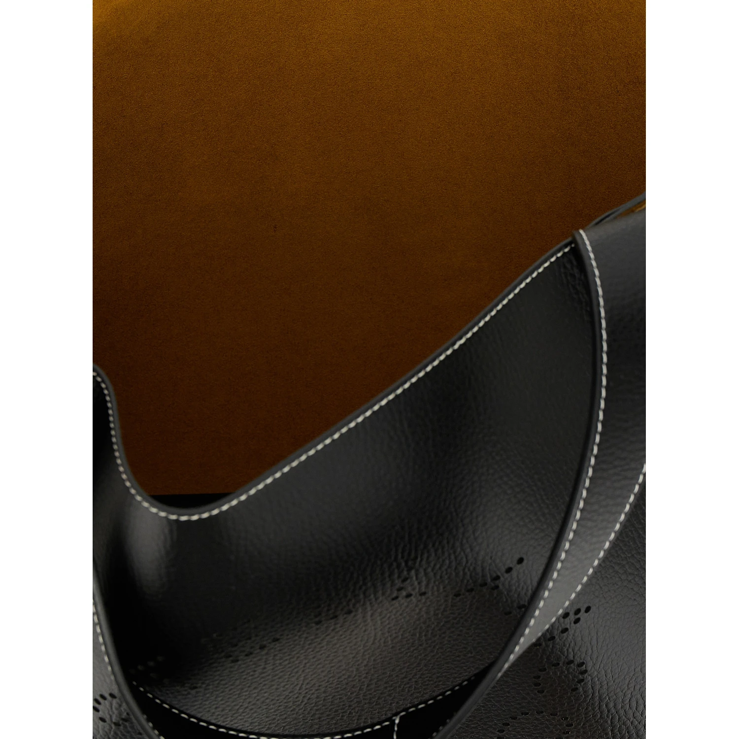 Black Polyamide Tote Bag