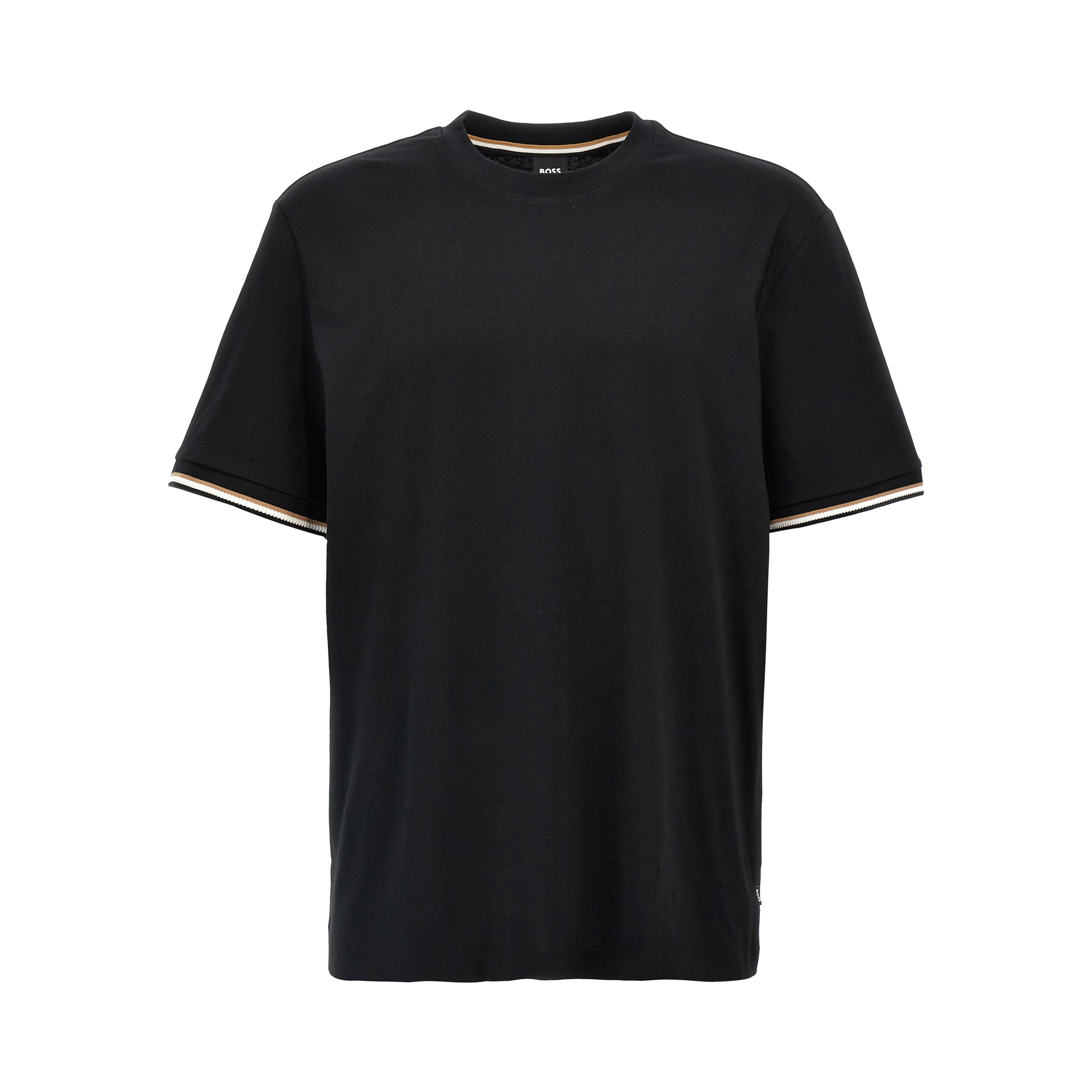 Black Cotton T-Shirt
