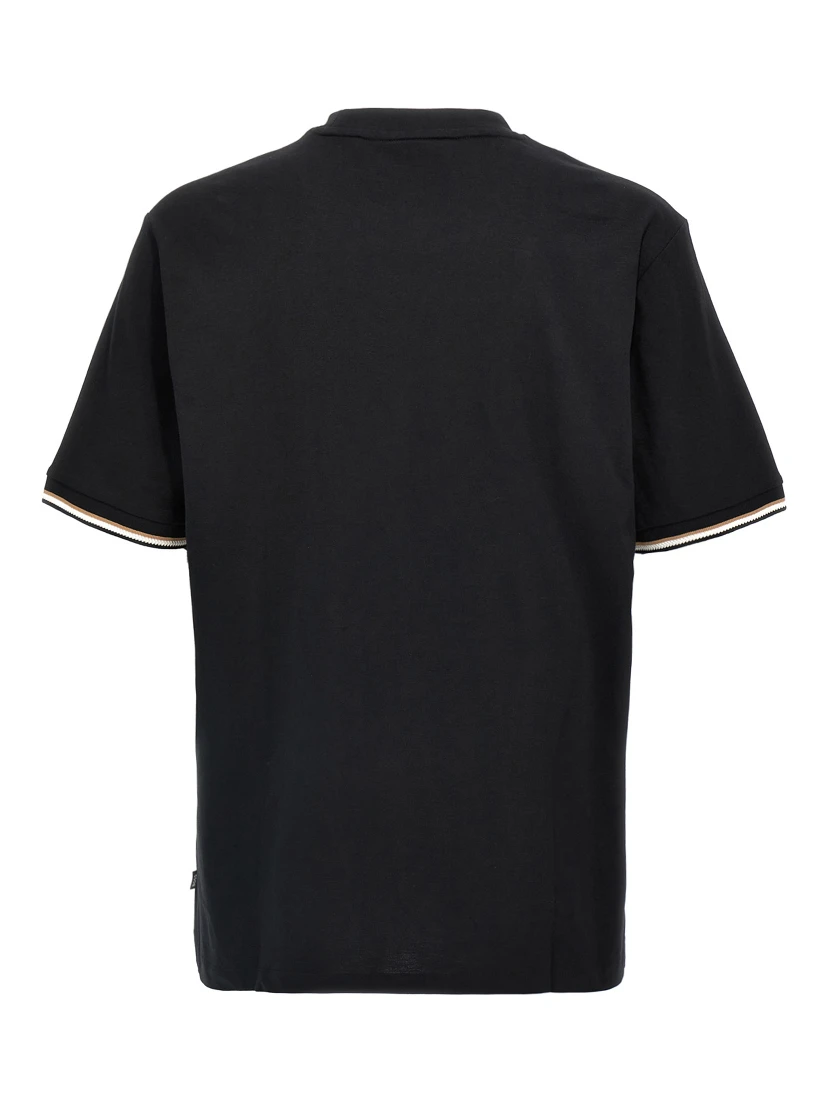 Black Cotton T-Shirt