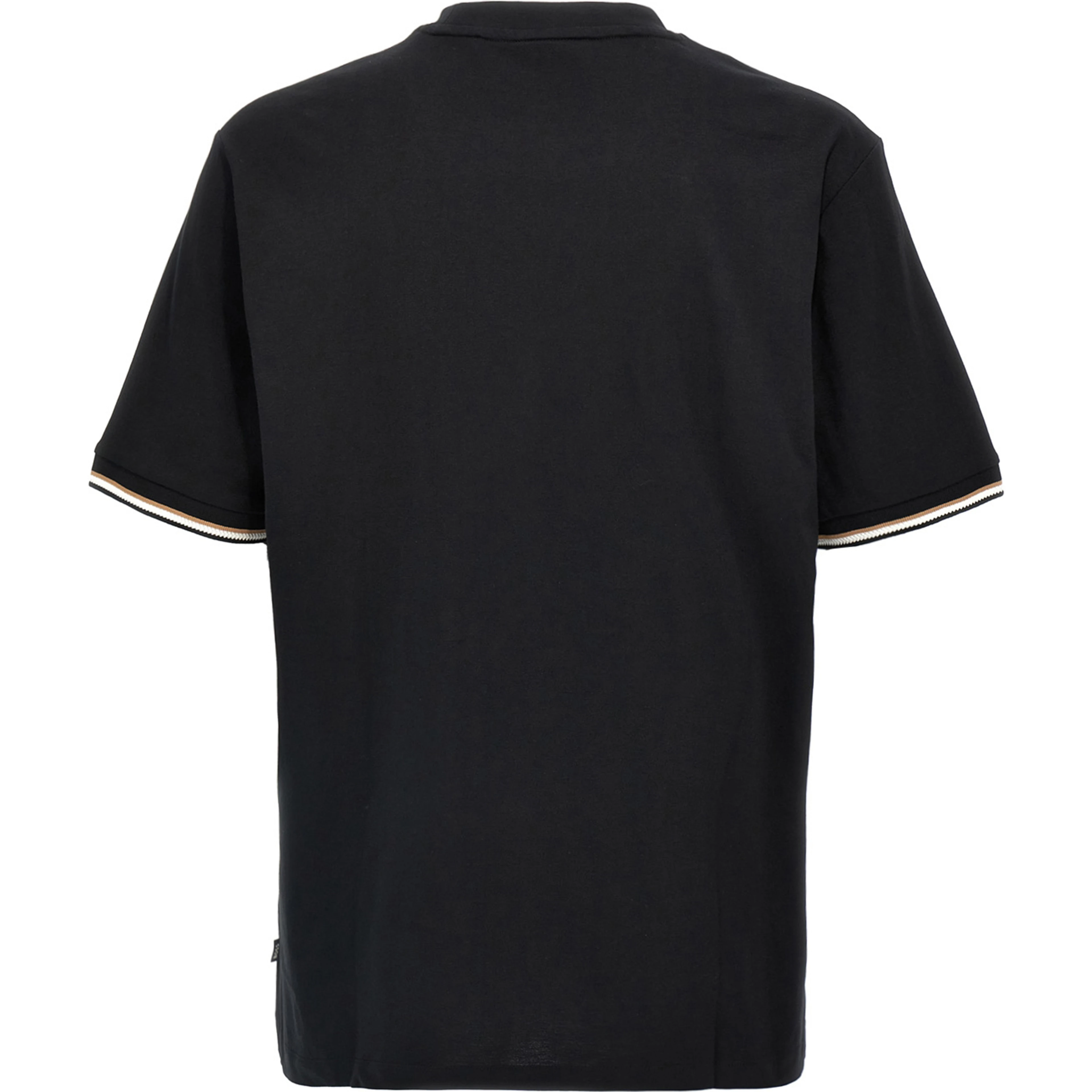 Black Cotton T-Shirt