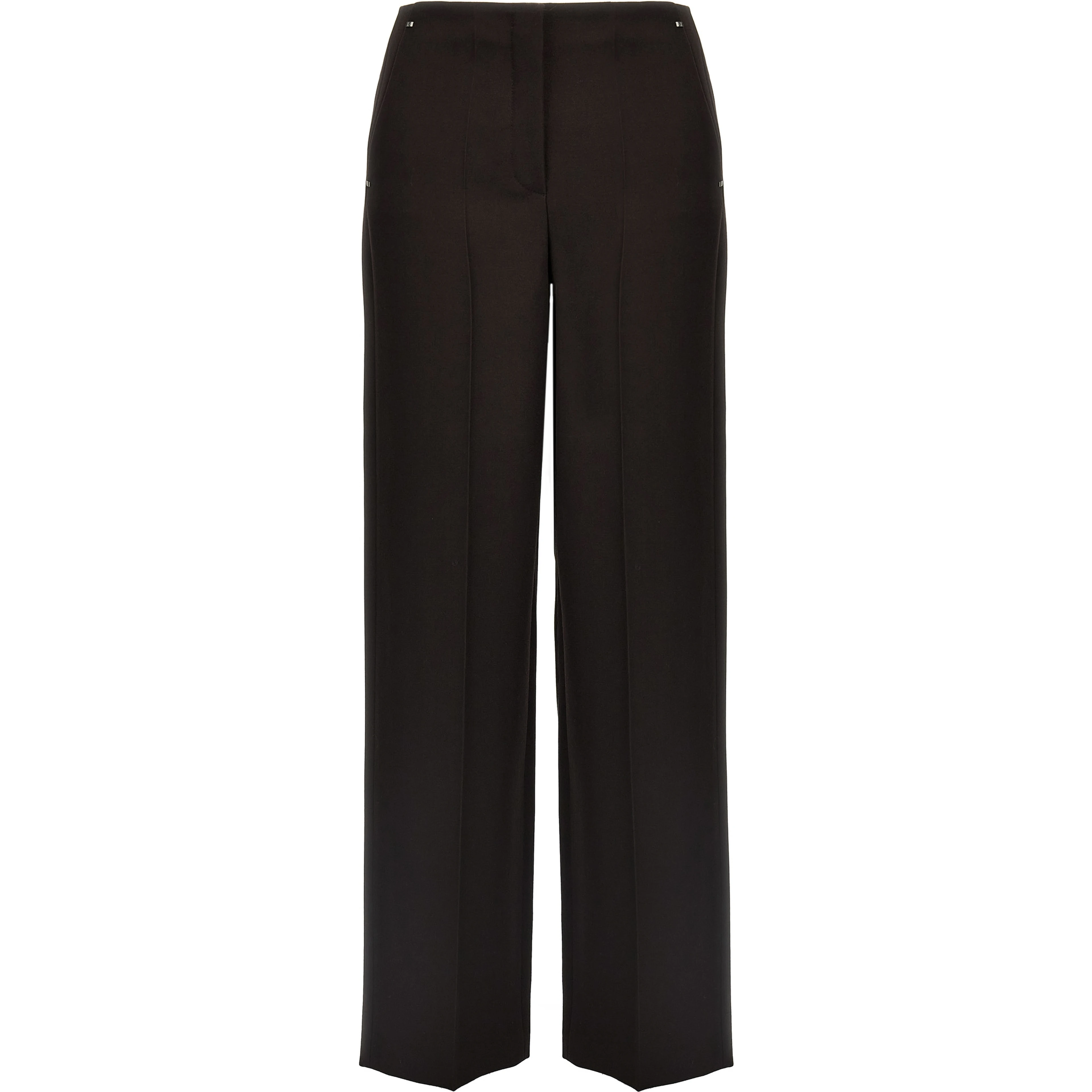 Purple Virgin Wool Dress Pants