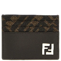 Brown Calf Leather Bos Taurus Cardholder