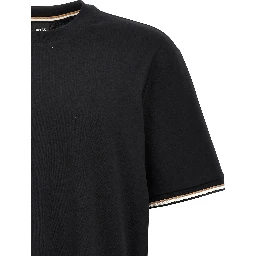 Black Cotton T-Shirt