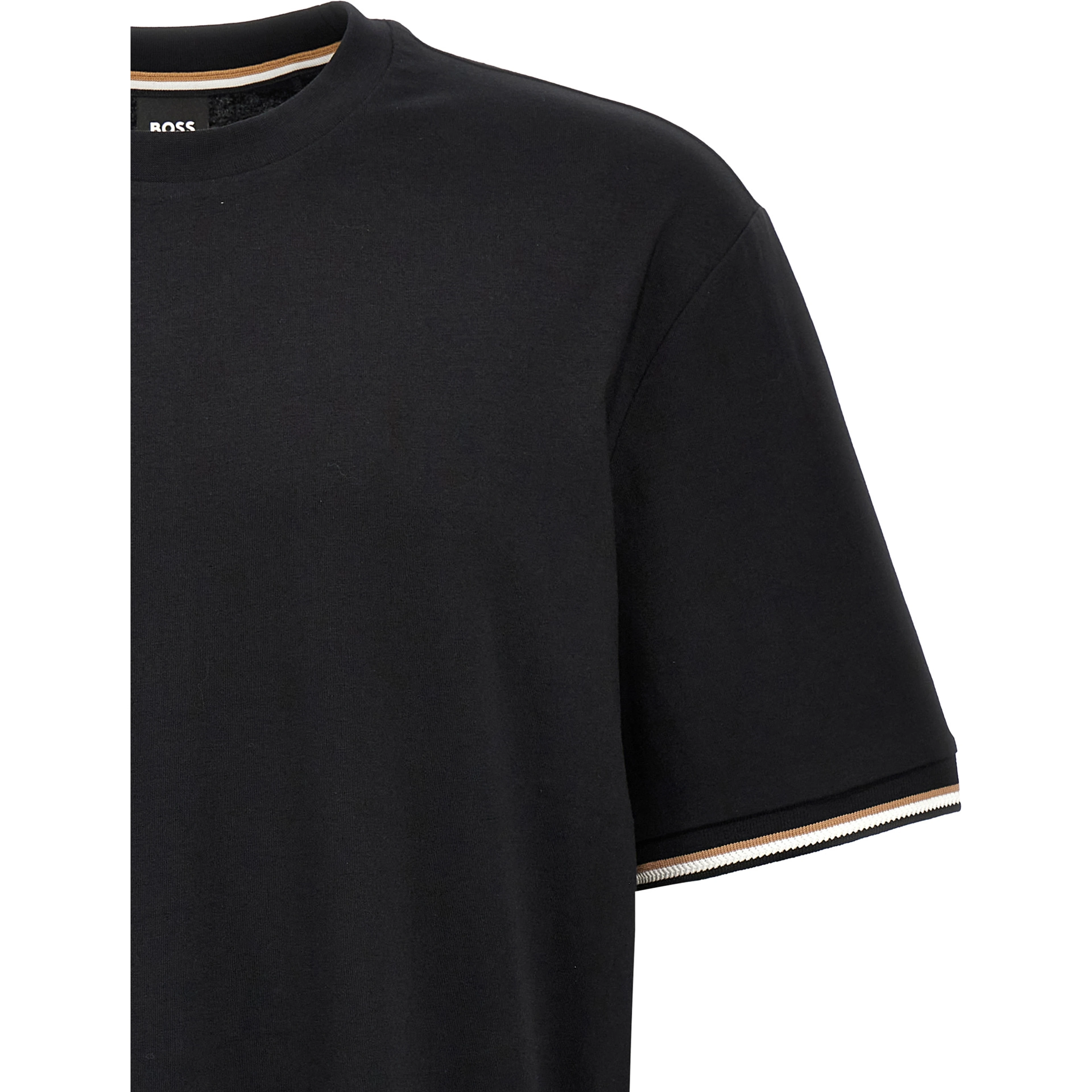 Black Cotton T-Shirt