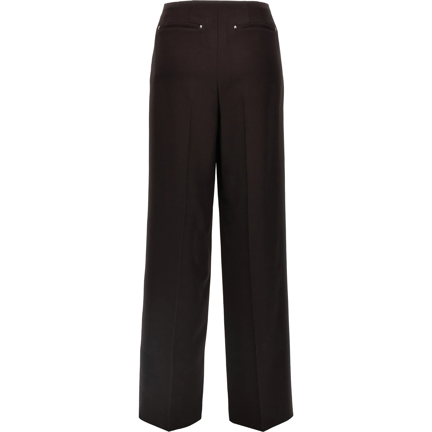 Purple Virgin Wool Dress Pants