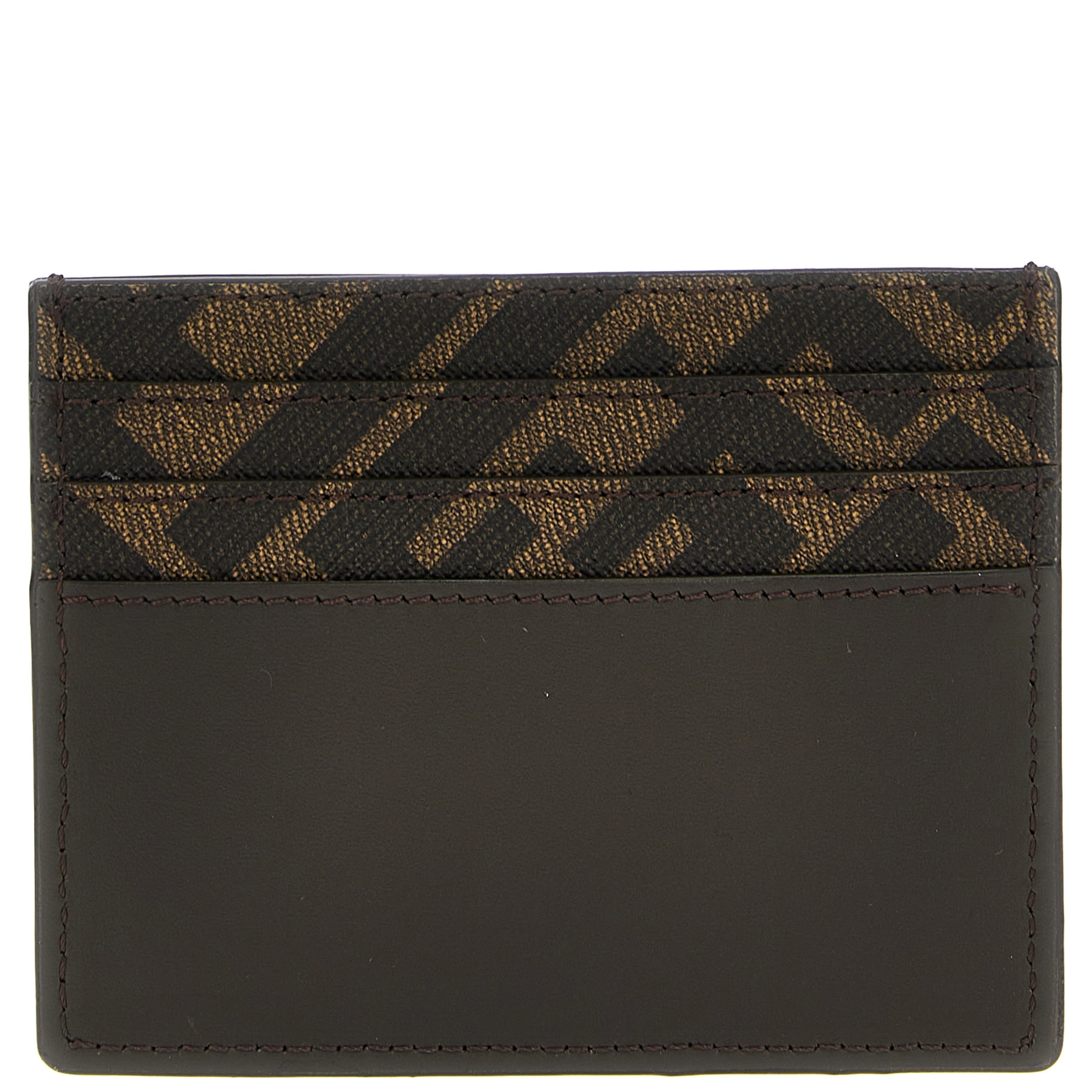 Brown Calf Leather Bos Taurus Cardholder