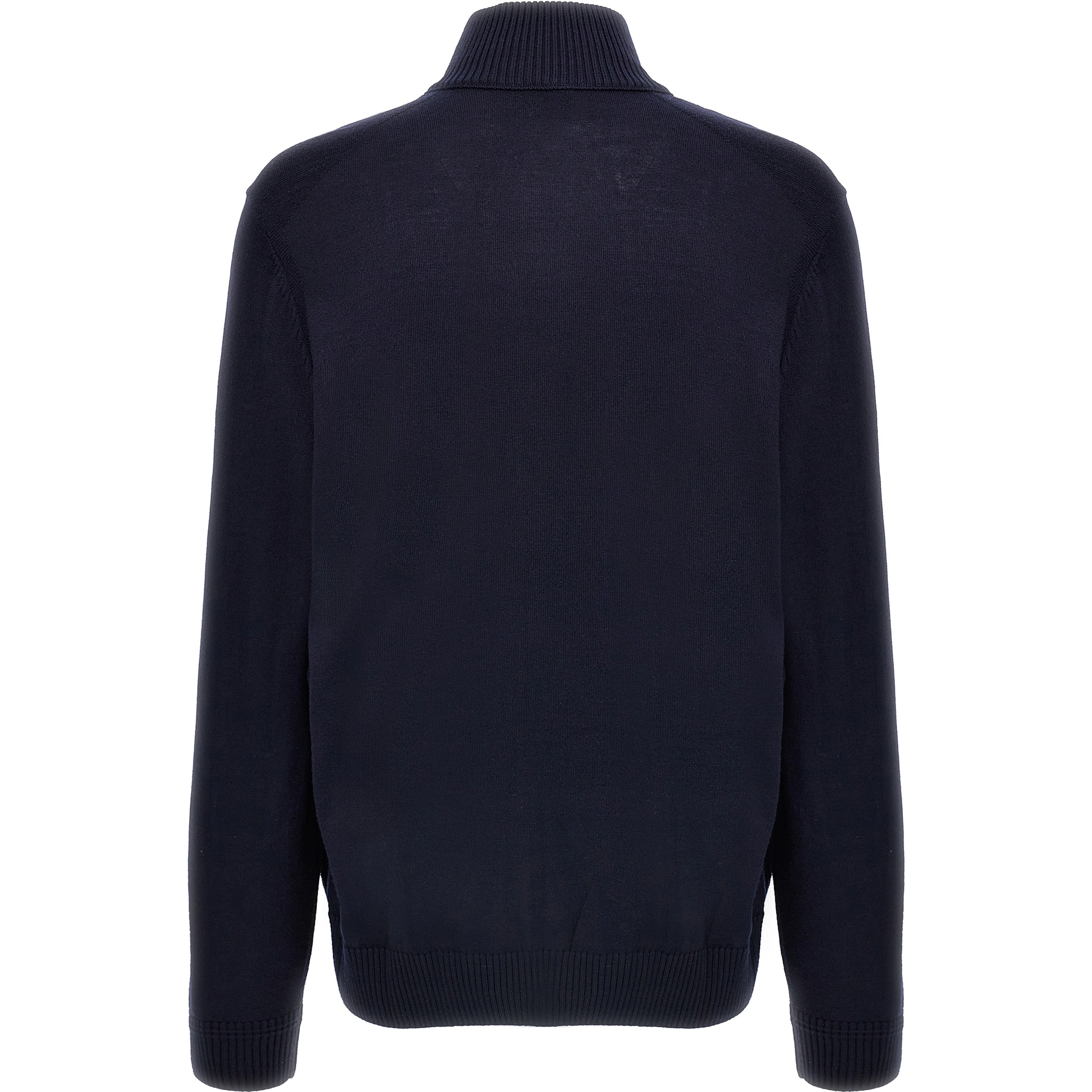 Blue Wool Cardigan
