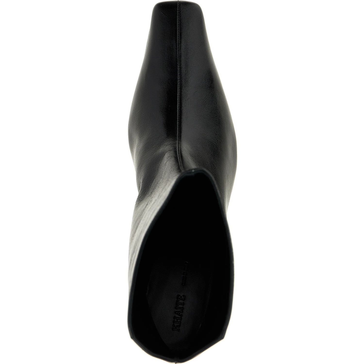 Black Calfskin Ankle Boots