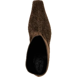 Brown Calfskin Ankle Boots