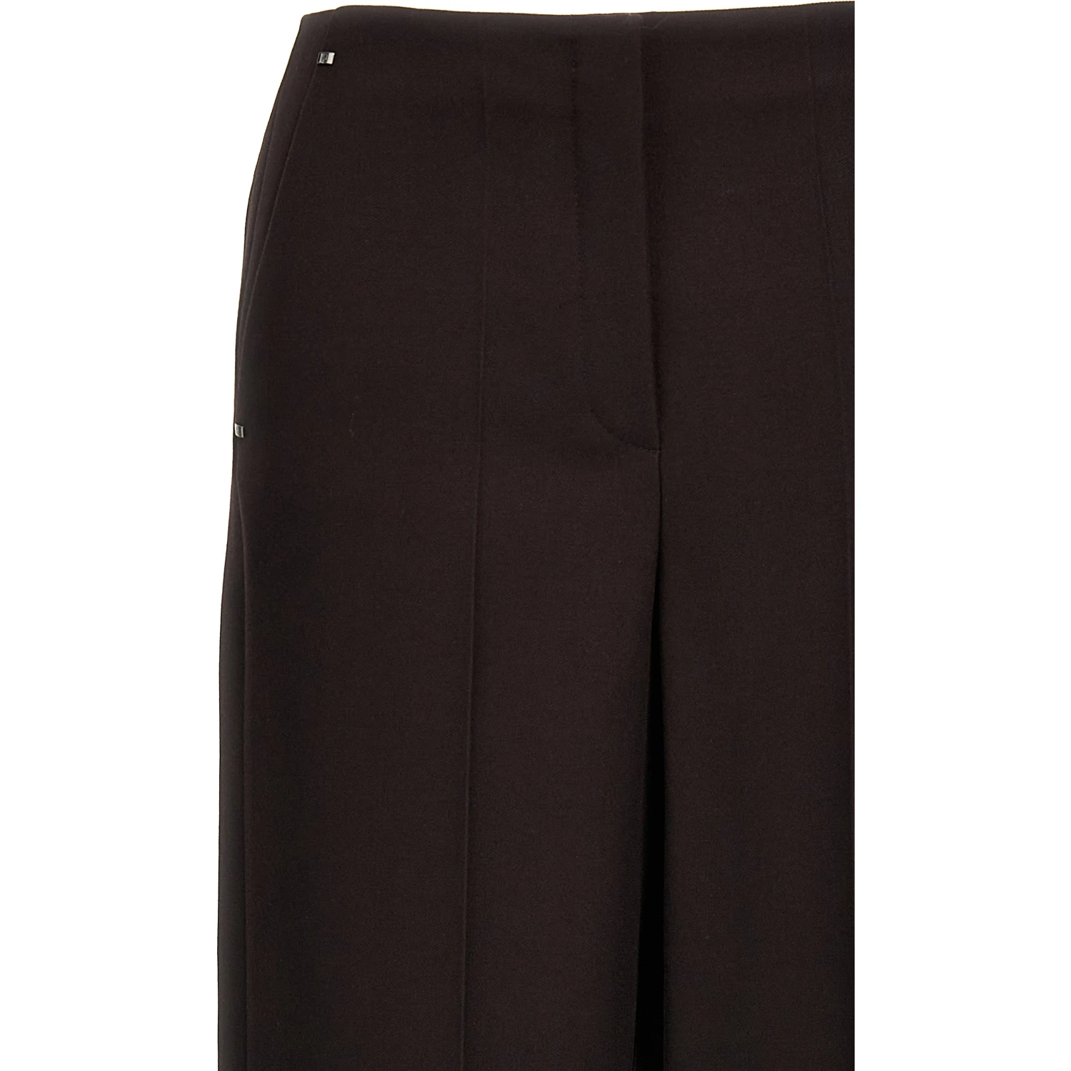 Purple Virgin Wool Dress Pants