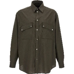 Bicolor Wool Blouse