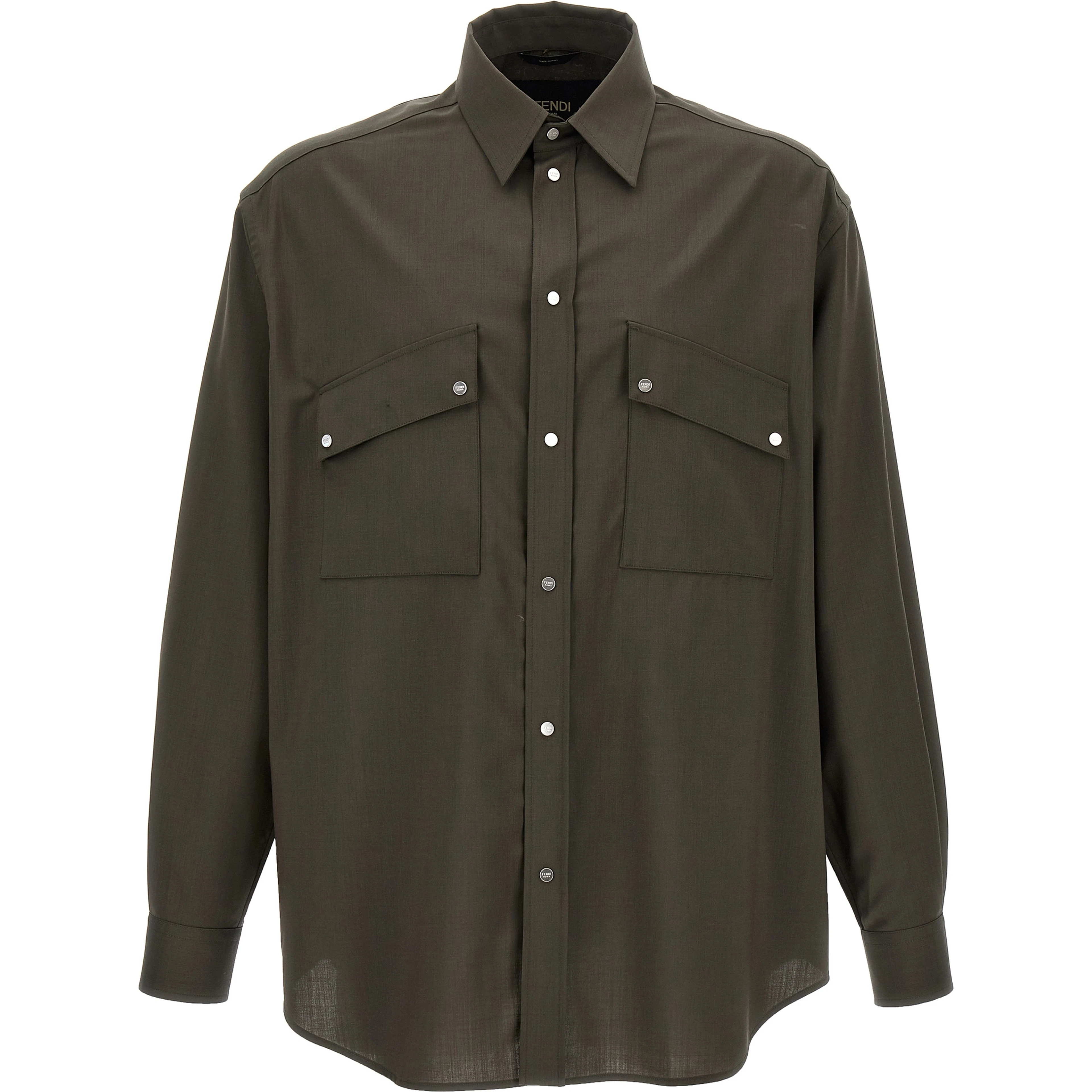 Bicolor Wool Blouse