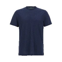 Blue Cotton T-Shirt