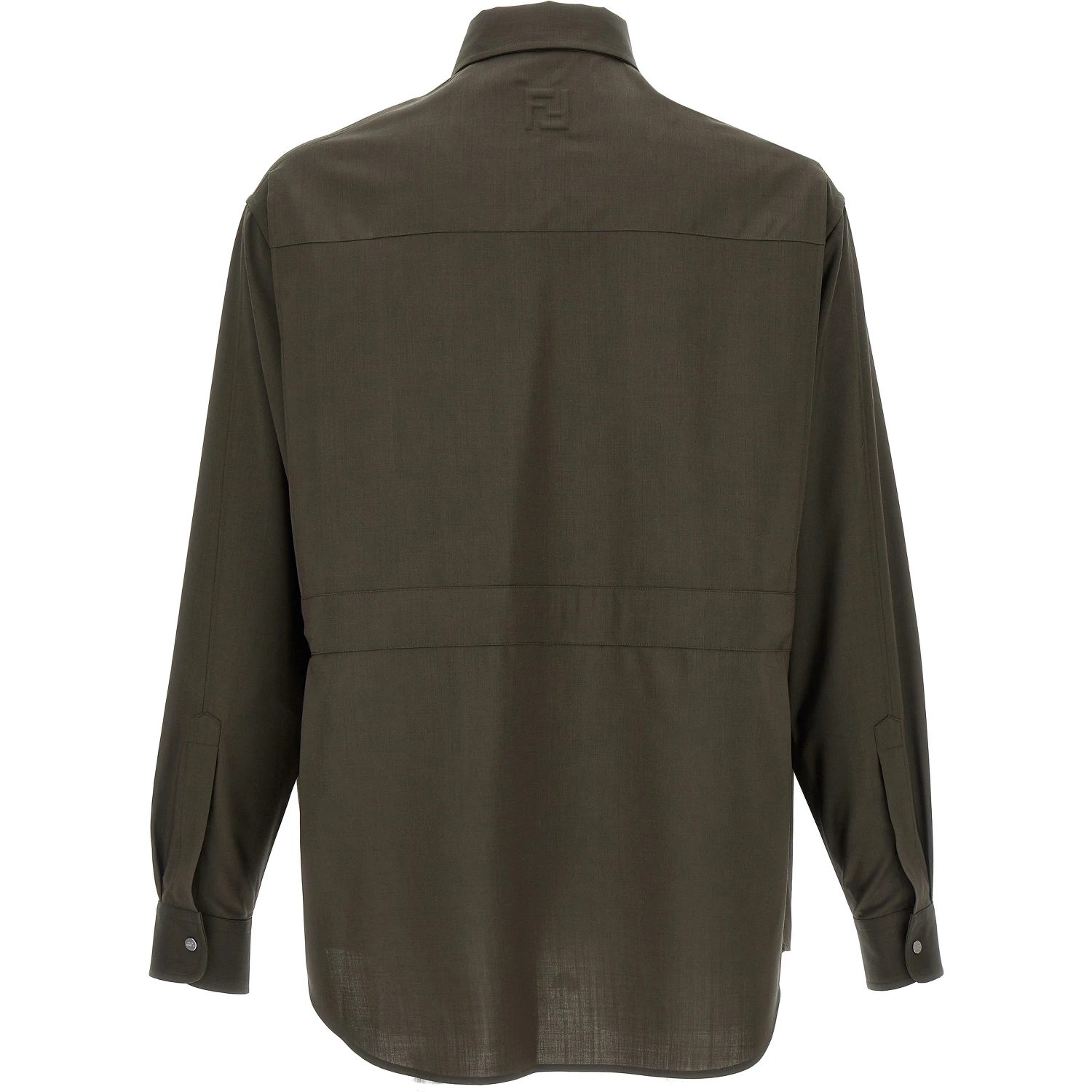 Bicolor Wool Blouse