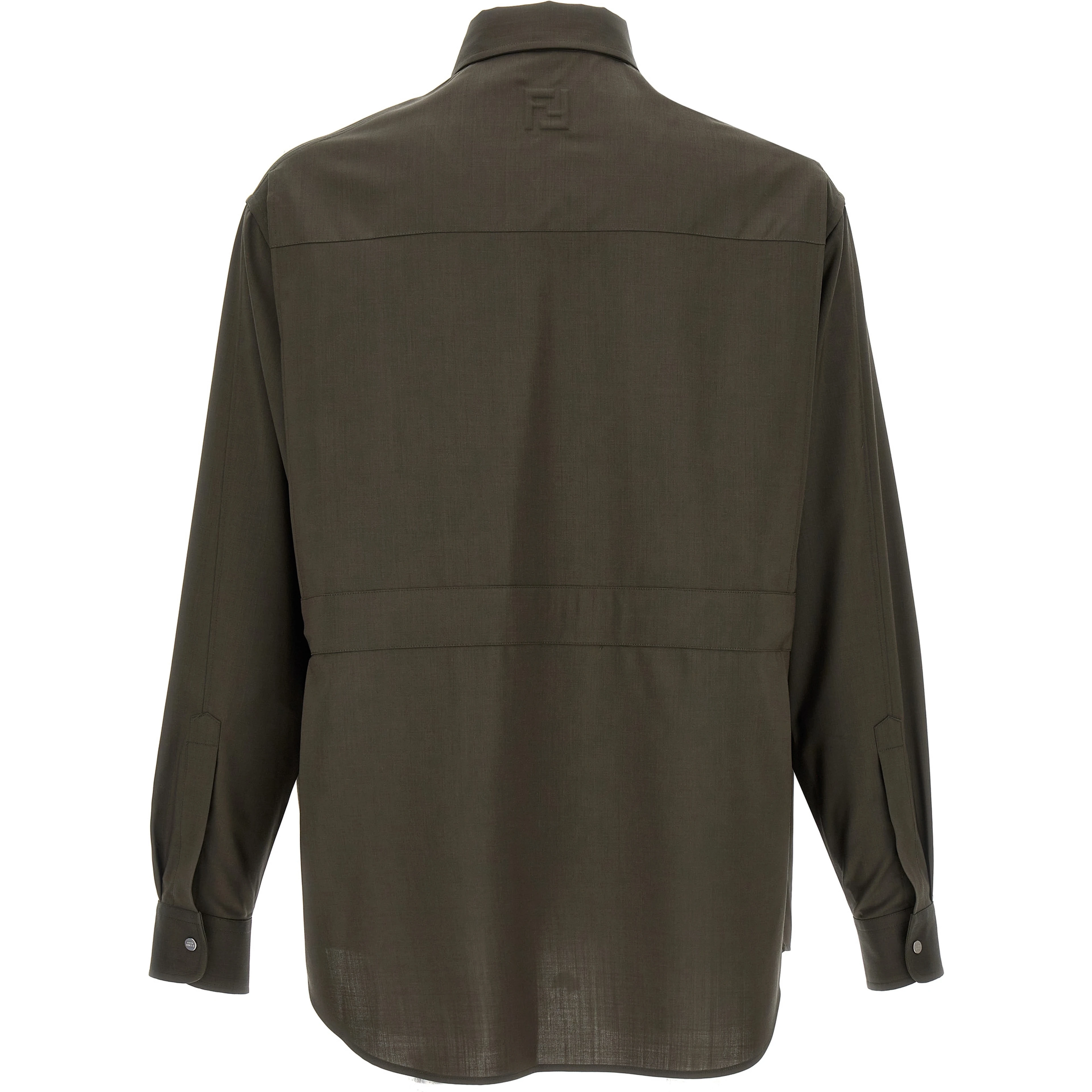Bicolor Wool Blouse