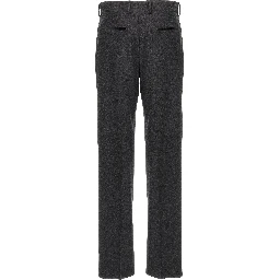 Gray Cashmere Casual Pants