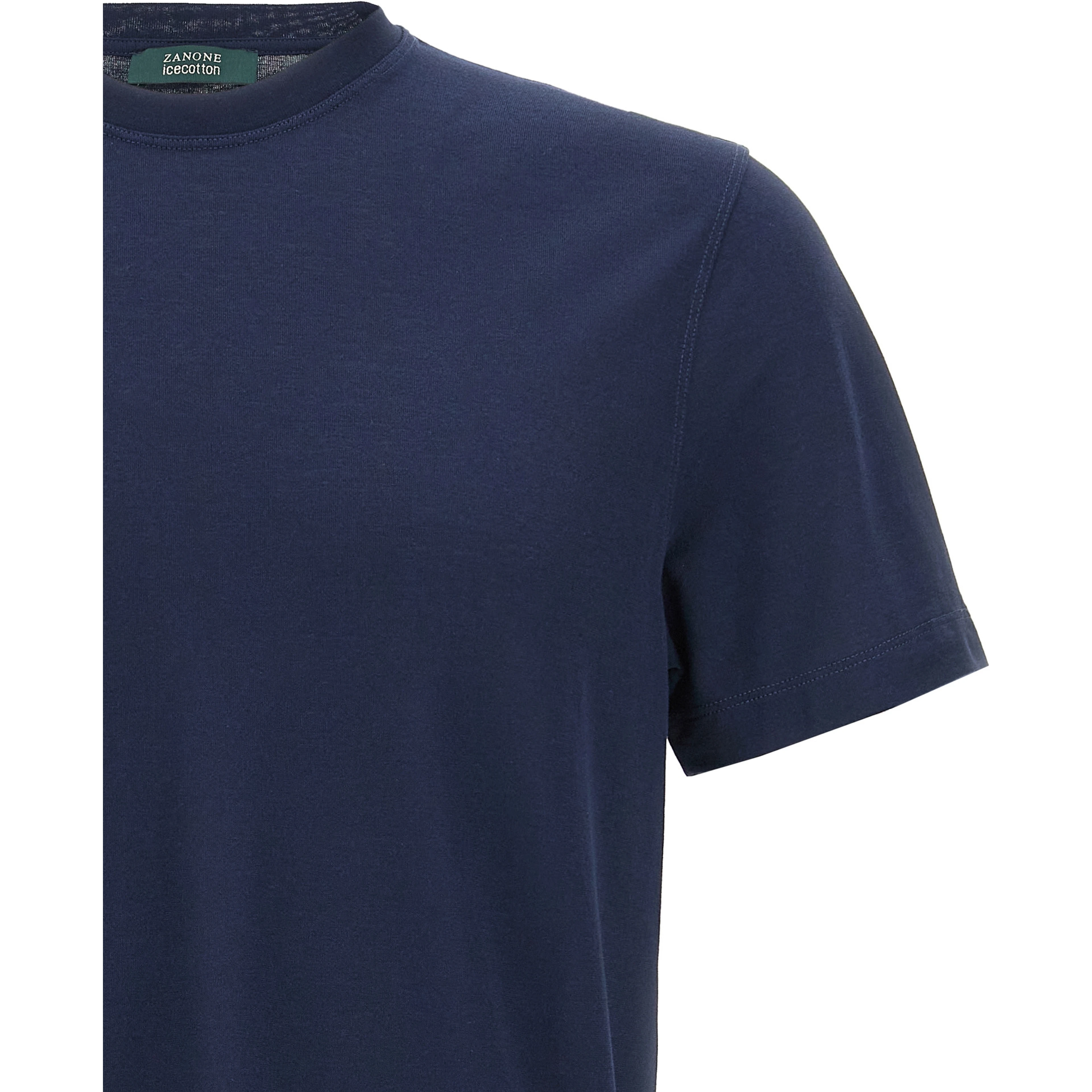 Blue Cotton T-Shirt