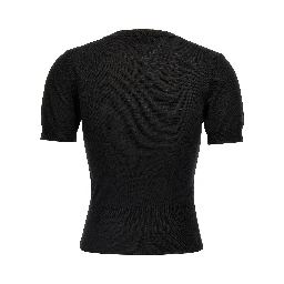 Black Wool T-Shirt