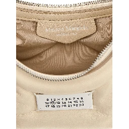 White Lamb Leather Shoulder Bag