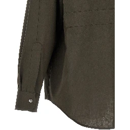 Bicolor Wool Blouse